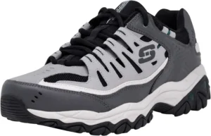 Skechers Afterburn Memory-Foam Lace-up Sneaker | Best Shoes For Teenage Guys