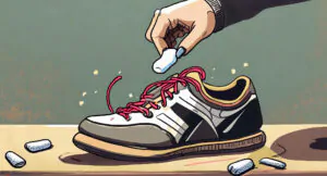 how get gum off shoe